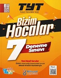Bilinçsel Yayınları TYT Bizim Hocalar 7 Deneme Sınavı - Bilinçsel Yayınları