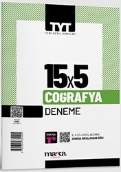 Marka Yayınları 2025 TYT Coğrafya 15 Deneme Tamamı Video Çözümlü - Marka Yayınları