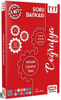 Anadolu Okul Yayınları 2022 TYT Coğrafya Meslek Liselerine Özel Soru Bankası - 1