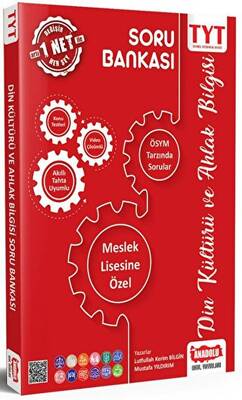 Anadolu Okul Yayınları 2022 TYT Din Kültürü ve Ahlak Bilgisi Meslek Lisesine Özel Soru Bankası - 1