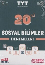 Esen Yayınları TYT Sosyal Bilimler 20 li Denemeleri - Esen Yayınları