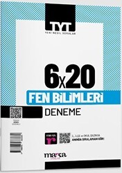 Marka Yayınları 2025 TYT Fen Bilimleri 6 Deneme Tamamı Video Çözümlü - Marka Yayınları
