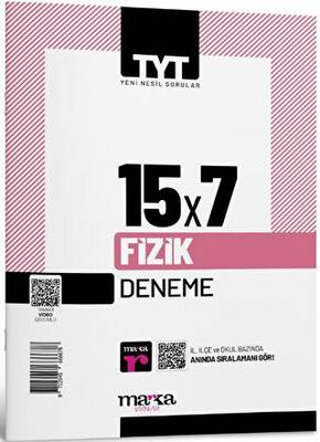 Marka Yayınları 2025 TYT Fizik 15 Deneme Tamamı Video Çözümlü - 1