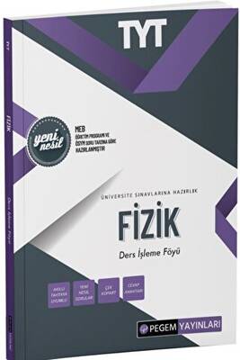 Pegem Akademi Yayıncılık TYT Fizik Ders İşleme Föyü - 1