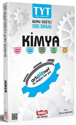 Anadolu Okul Yayınları TYT Kimya Konu Özetli Soru Bankası - 1