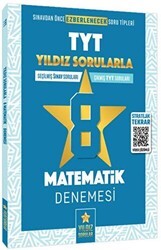 Yıldız Sorular Yayınları TYT Matematik 8 Deneme Video Çözümlü - Yıldız Sorular Yayınları