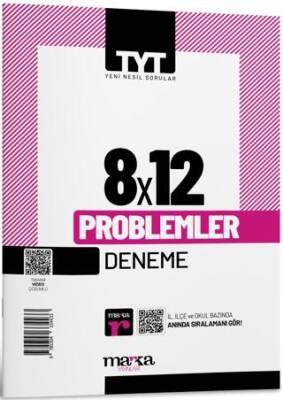Marka Yayınları 2025 TYT Yeni Nesil Problemler 8 Deneme Tamamı Video Çözümlü - 1