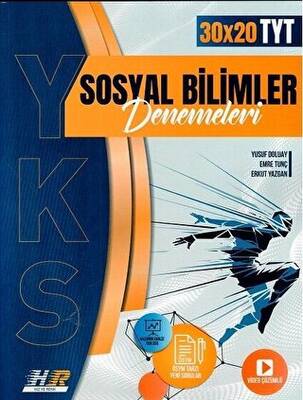 Hız ve Renk Yayınları TYT Sosyal Bilimler 30 x 20 Denemeleri - 1