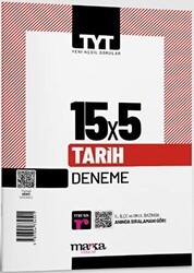 Marka Yayınları 2025 TYT Tarih 15 Deneme Tamamı Video Çözümlü - Marka Yayınları