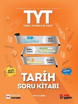 Metin Yayınları TYT Tarih Soru Kitabı - 1