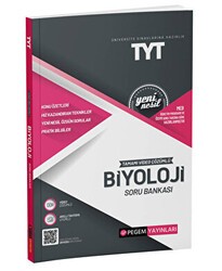 Pegem Akademi Yayıncılık Üniversite Sınavlarına Hazırlık TYT Tamamı Çözümlü Biyoloji Soru Bankası - Pegem Akademi Yayıncılık