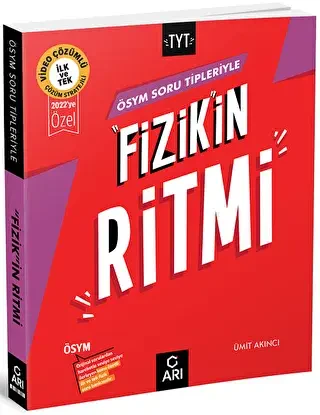 Arı Yayıncılık YKS TYT Fizik in Ritmi Soru Bankası Çözümlü - Arı Yayıncılık