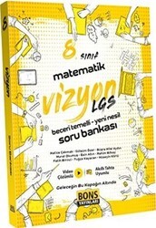 Bons Yayınları 8. Sınıf Vizyon Matematik Soru Bankası - Bons Yayınları