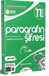 Paragrafın Şifresi Yayınları 2023 11. Sınıf Yeni Nesil Paragrafın Şifresi Modüler Soru Bankası - 1