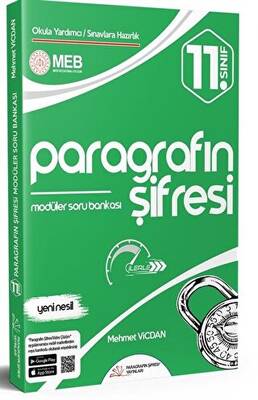 Paragrafın Şifresi Yayınları 2023 11. Sınıf Yeni Nesil Paragrafın Şifresi Modüler Soru Bankası - 1