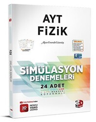 3D Yayınları AYT 3D Simülasyon Fizik Denemeleri - 1