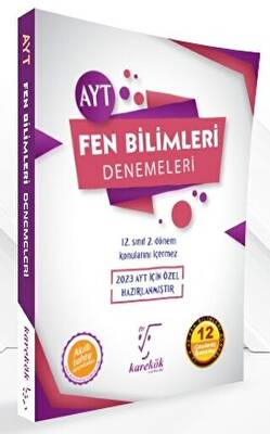 Karekök Yayıncılık 2023 AYT Fen Bilimleri Denemeleri - 1