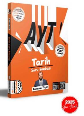 Benim Hocam Yayınları 2025 AYT Tarih Tamamı Video Çözümlü Soru Bankası - 1