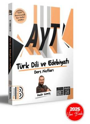 Benim Hocam Yayınları 2025 AYT Türk Dili ve Edebiyatı Ders Notları - 1