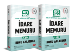 Ceza ve Tevkifevleri İdare Memuru GYS Konu Anlatımlı 1-2 Cilt - Data Yayınları