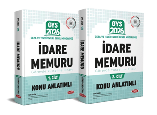Ceza ve Tevkifevleri İdare Memuru GYS Konu Anlatımlı 1-2 Cilt - 1