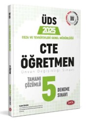 Ceza ve Tevkifevleri CTE Öğretmen ÜDS Tamamı 5 Deneme Sınavı - Data Yayınları