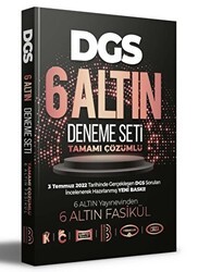 DGS Tamamı Çözümlü 6 Altın Deneme Seti - Benim Hocam Yayınları