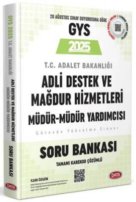 Adalet Bakanlığı Adli Destek ve Mağdur Hizmetleri Müdürü ve Müdür Yardımcısı - Karekod Çözümlü - 1