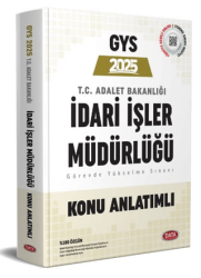 T.C. Adalet Bakanlığı İdari İşler Müdürlüğü GYS Konu Anlatımlı - Data Yayınları