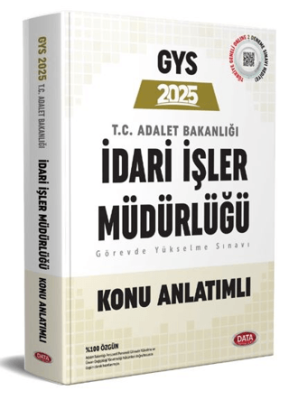 T.C. Adalet Bakanlığı İdari İşler Müdürlüğü GYS Konu Anlatımlı - 1