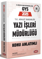 GYS Adalet Bakanlığı Yazı İşleri Müdürlüğü Konu Anlatımlı - Data Yayınları