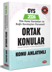 Türkiye Kamu Kurumları ve Bağlı Kuruluşları Personeli GYS ve Unvan Değişikliği Ortak Konular Konu Anlatımlı - Data Yayınları