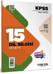 KPSS Dil Bilgisi 15x8 Deneme Tamamı Video Çözümlü - Marka Yayınları
