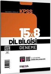 Marka Yayınları 2025 KPSS Dil Bilgisi 15x8 Deneme Tamamı Video Çözümlü - Marka Yayınları