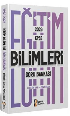 İSEM Yayıncılık 2023 KPSS Eğitim Bilimleri Öğretim İlke ve Yöntemleri Soru Bankası - 1