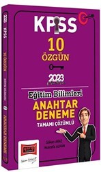 Yargı Yayınevi 2023 KPSS Eğitim Bilimleri Tamamı Çözümlü Anahtar 10 Özgün Deneme - Yargı Yayınevi