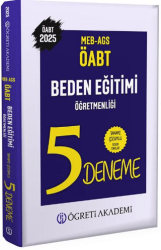 Öğreti Akademi 2025 MEB AGS ÖABT Beden Eğitimi Öğretmenliği Tamamı Çözümlü 5 Deneme - Öğreti Akademi