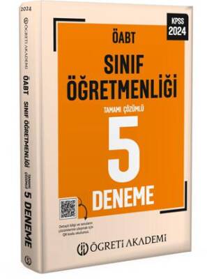 Öğreti Akademi 2024 KPSS ÖABT Sınıf Öğretmenliği Tamamı Çözümlü 5 Deneme - 1