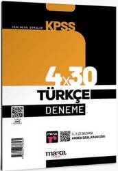 Marka Yayınları 2025 KPSS Türkçe 4x30 Deneme Tamamı Video Çözümlü - Marka Yayınları