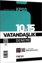 KPSS Vatandaşlık 10x15 Deneme Tamamı Video Çözümlü - Marka Yayınları