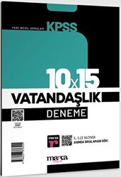 Marka Yayınları 2025 KPSS Vatandaşlık 10x15 Deneme Tamamı Video Çözümlü - Marka Yayınları