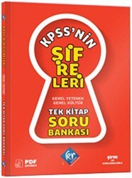 KPSS`nin Şifreleri Genel Yetenek Genel Kültür Tek Kitap Soru Bankası - KR Akademi Yayınları