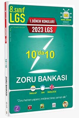 Tonguç Akademi LGS 1. Dönem 10`da 10 Zoru Bankası - 1