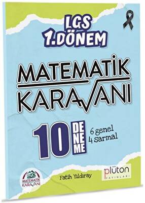 Plüton Yayınları LGS 1. Dönem Matematik Karavanı 10 Deneme Sınavı - 1