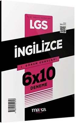 2025 LGS 1.Dönem Konuları İngilizce 6 Deneme - 1