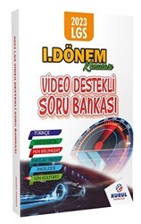 Kurul Yayıncılık LGS 1.Dönem Konuları Tüm Dersler Video Destekli Soru Bankası - Kurul Yayıncılık