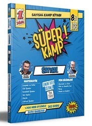 LGS - 8. Sınıf 1. Dönem Sayısal Süper Kamp Kitabı - Benim Hocam Yayınları