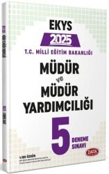 Data Yayınları 2025 MEB EKYS Müdür ve Müdür Yardımcılığı 5 Deneme Sınavı - Data Yayınları