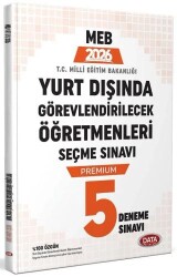 2026 MEB Yurt Dışında Görevlendirilecek Öğretmenleri Seçme Sınavı Premium 5 Deneme - Data Yayınları