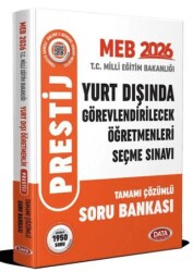 2026 Yurt Dışında Görevlendirilecek Öğretmenleri Seçme Sınavı Tamamı Çözümlü Soru Bankası - Data Yayınları
